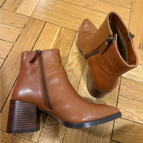 Linea Paolo Brown Viva Booties - Picture 9 of 13